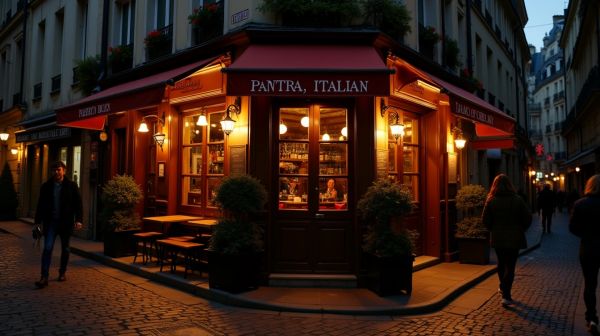Cherche un restaurant traditionnel italien à Paris 20e ?
